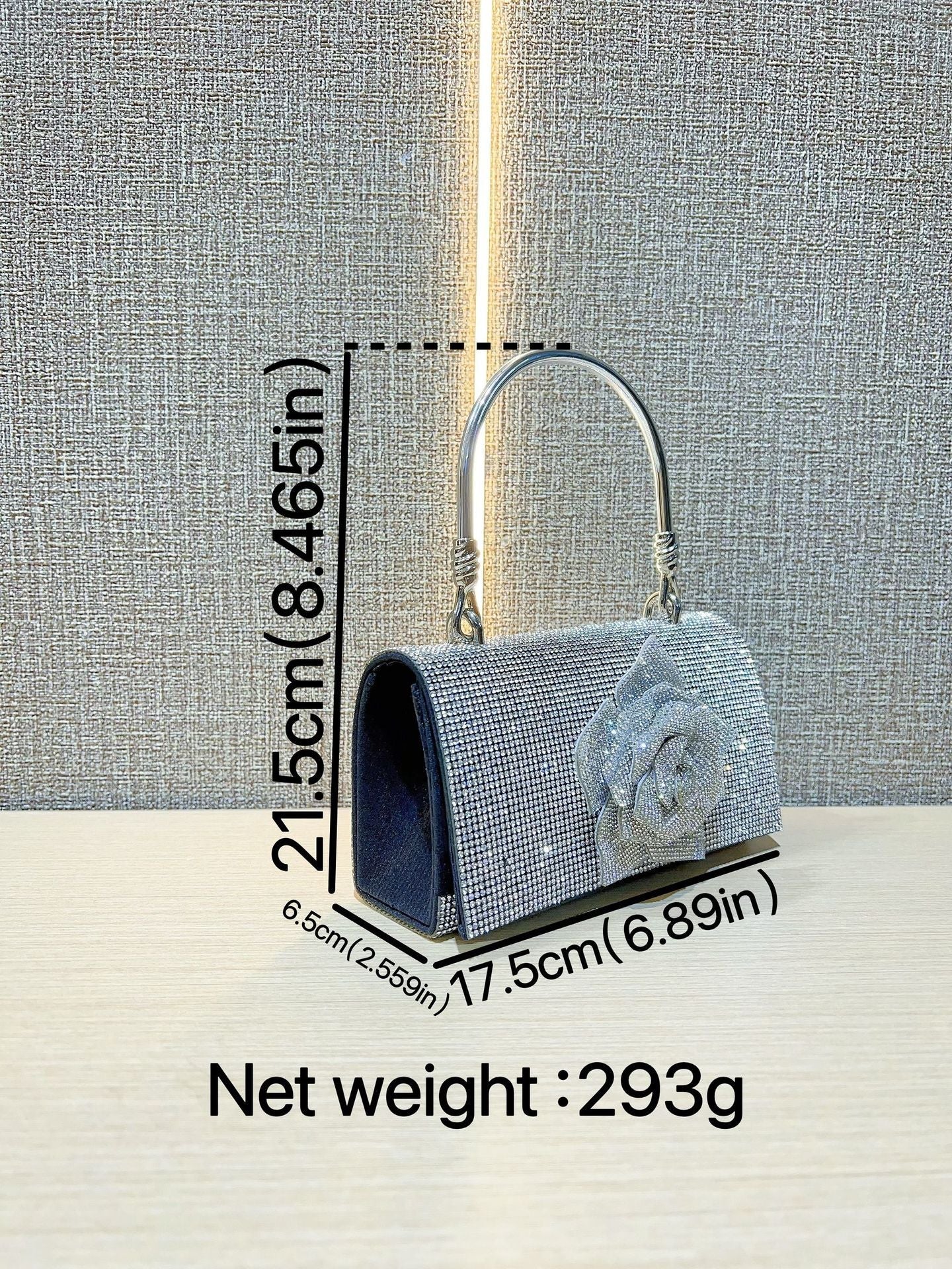 Flower Small Square Handbag