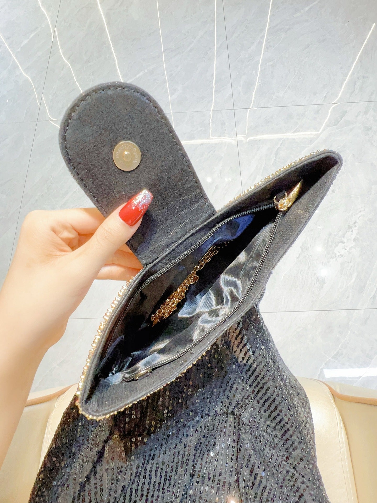 Rhinestone Bowknot Elegant Handbag