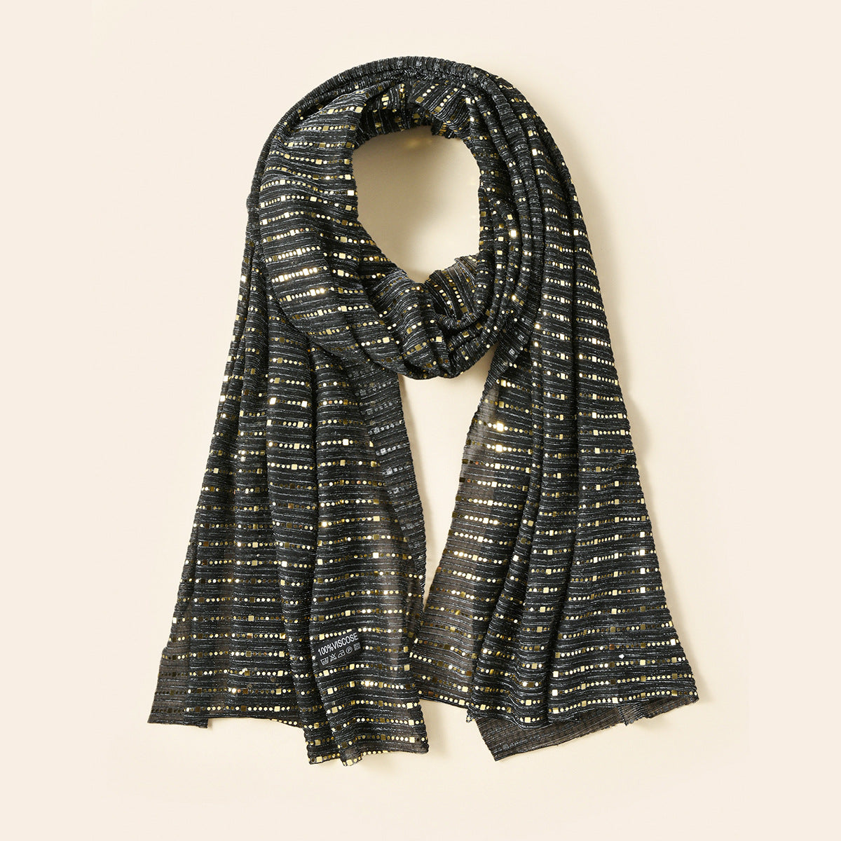 Plain Crinkle Long Hijab Scarf