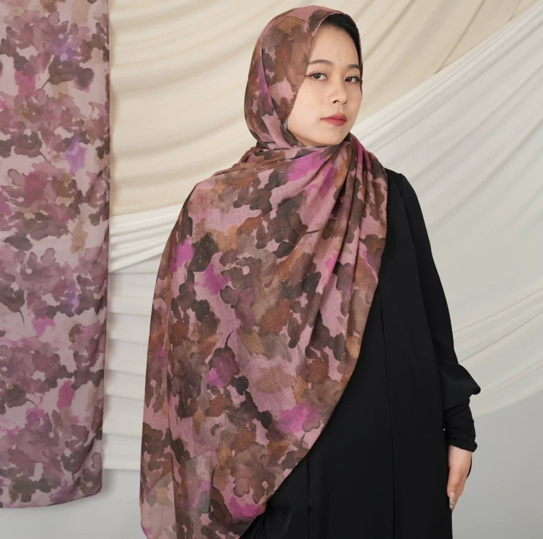 Tie-dye Printed Hijab