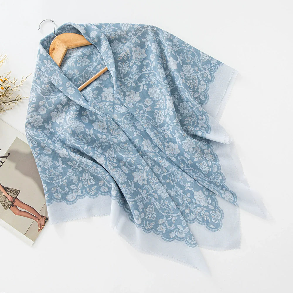 100 Color Wave Printed Hijab 26-50