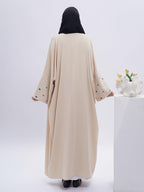 Love Embroidery Abaya with Hijab