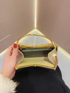 Evening Sparkly Handbag with Chain