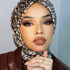 Leopard Printed Hijab