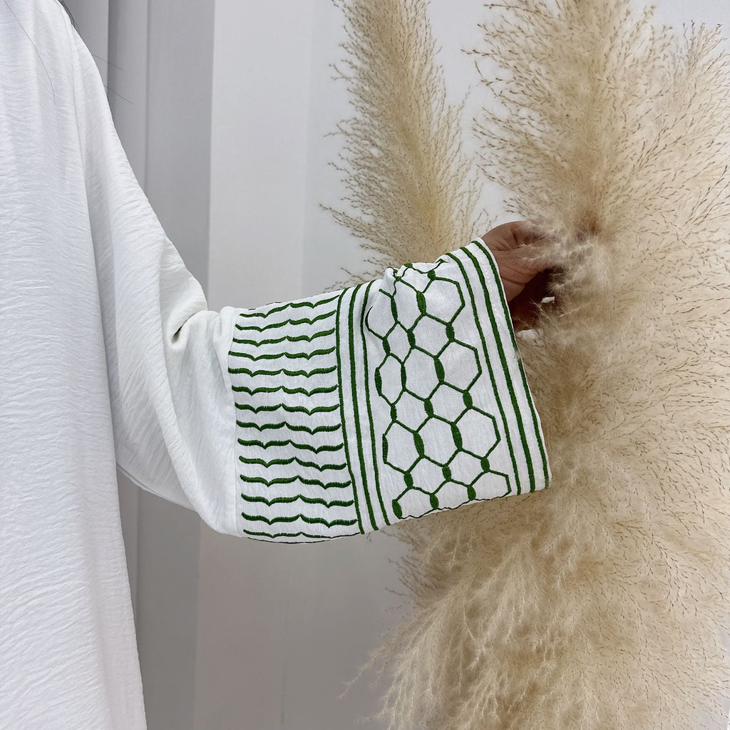 Exquisite Geometric Shapes Abaya