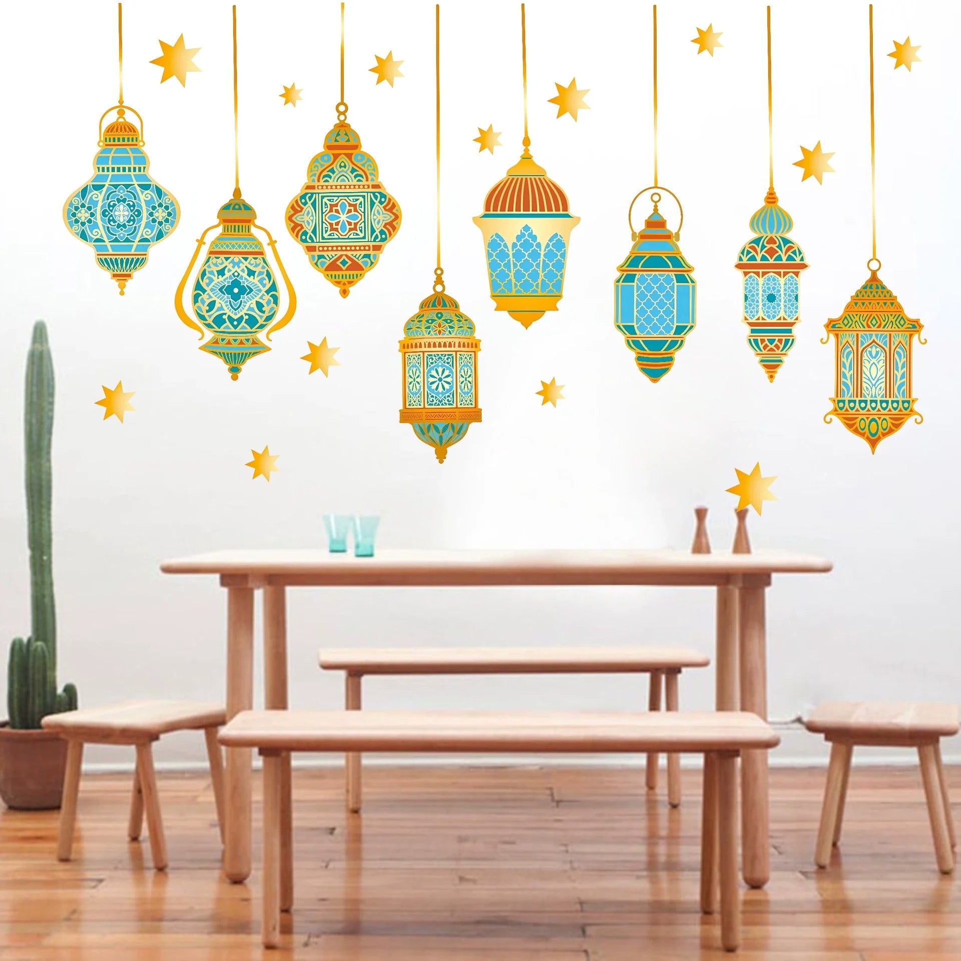 Ramadan Decorative Wall PVC Stickers