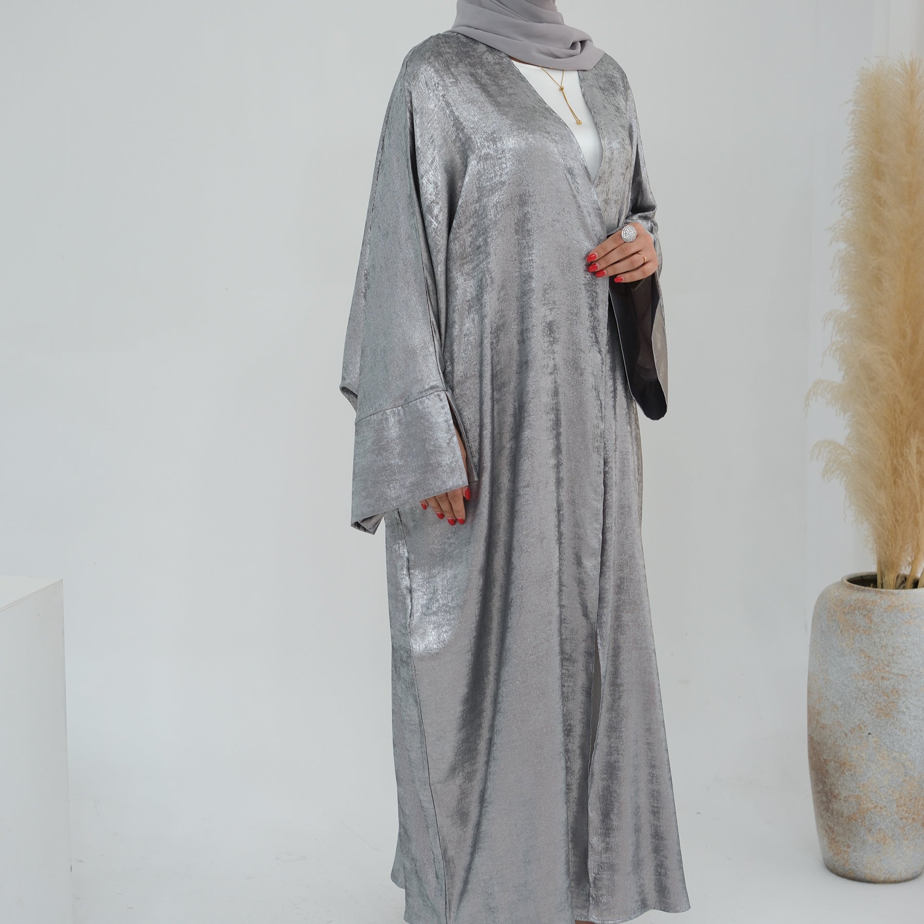 Satinc Robe Abaya