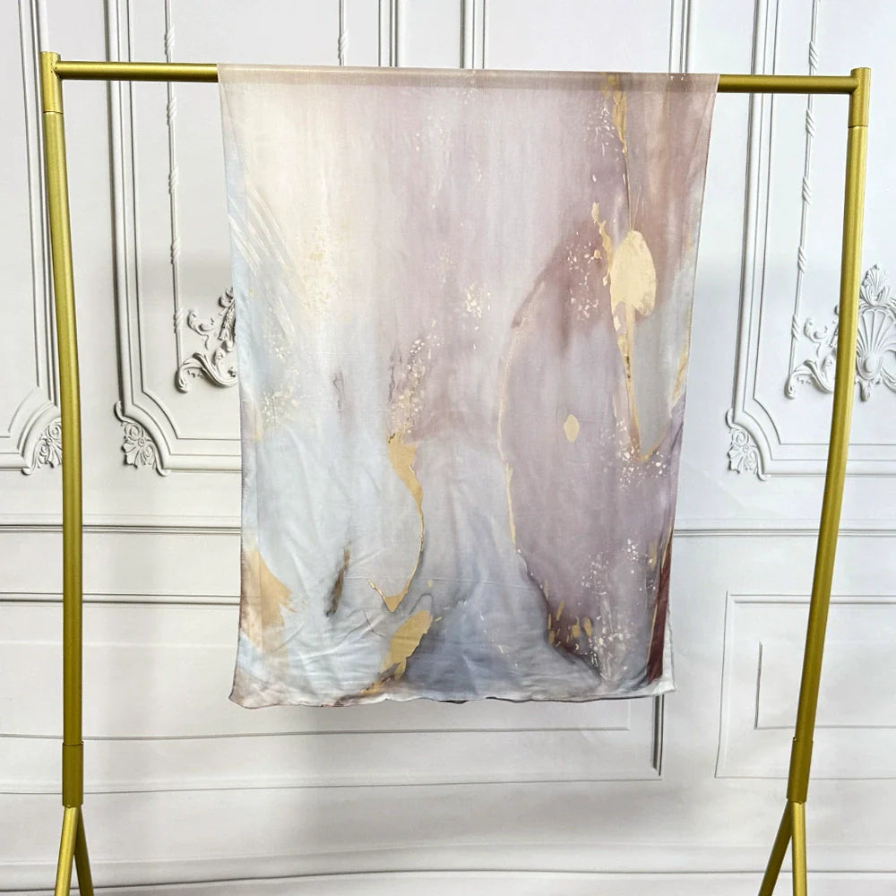 Watercolor Printed Hijab