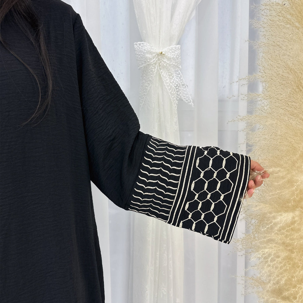 Exquisite Geometric Shapes Abaya