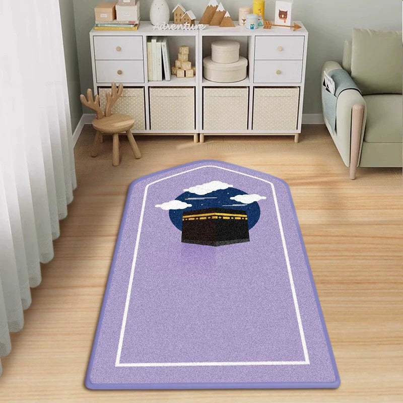Ramadan Sponge Prayer Rug - Midnight