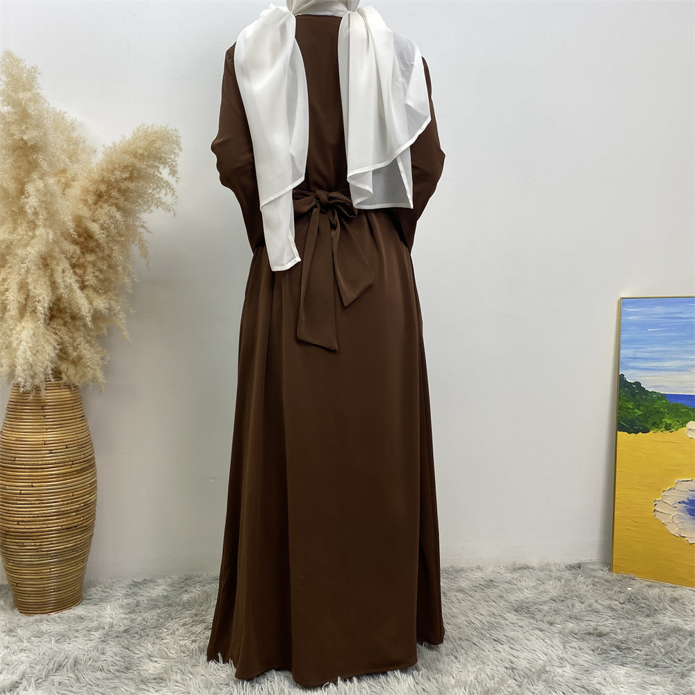 Women Glitter Thick Abayas