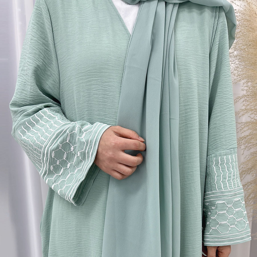 Exquisite Geometric Shapes Abaya