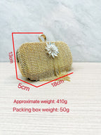 Rhinestone Tassel Handbag