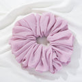 Velvet Volume Scrunchie - Light Purple