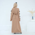 Bow Sleeve Abaya Set