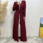 Autumn/Winter Knitted Pocket Abaya