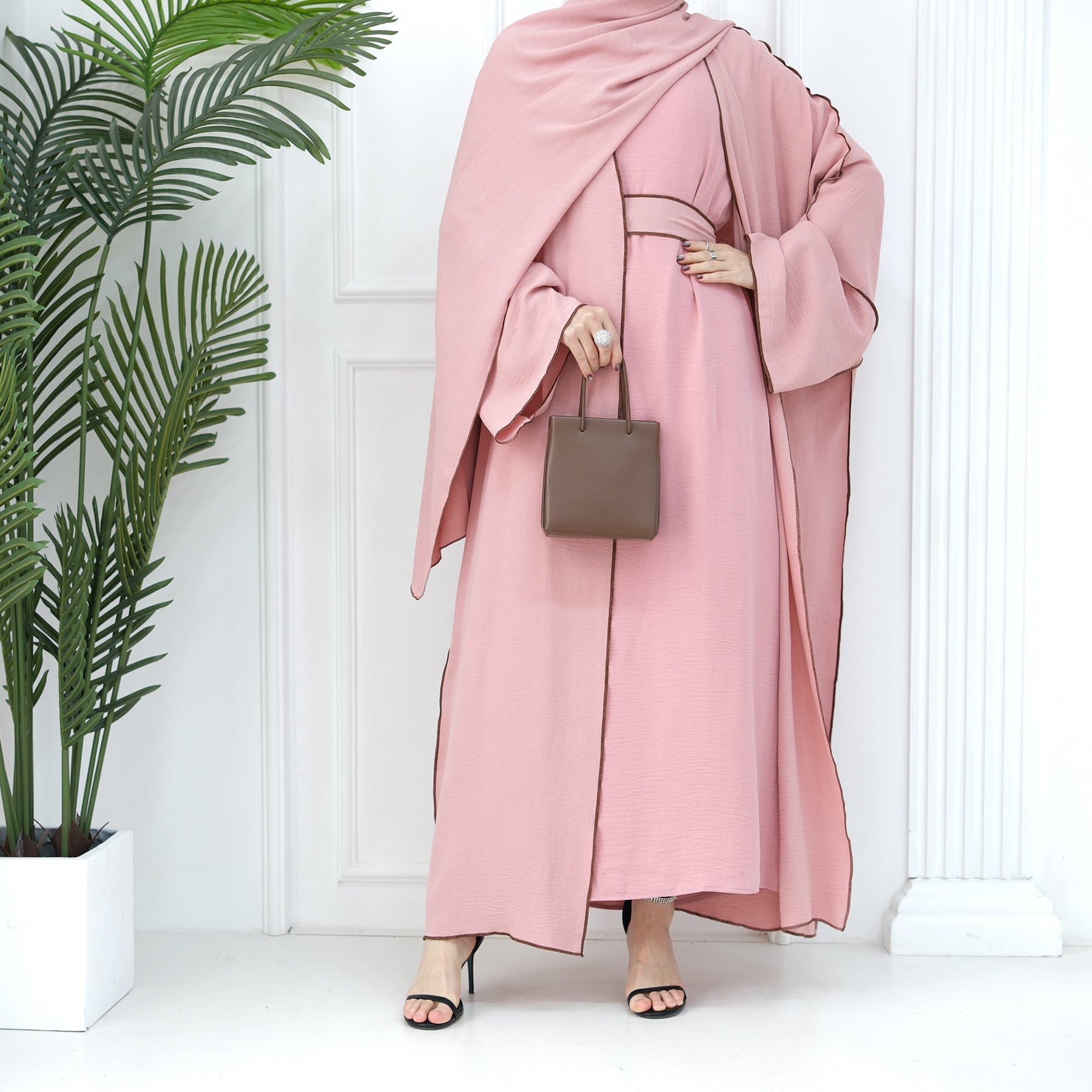 Cropped Cardigan Abayas