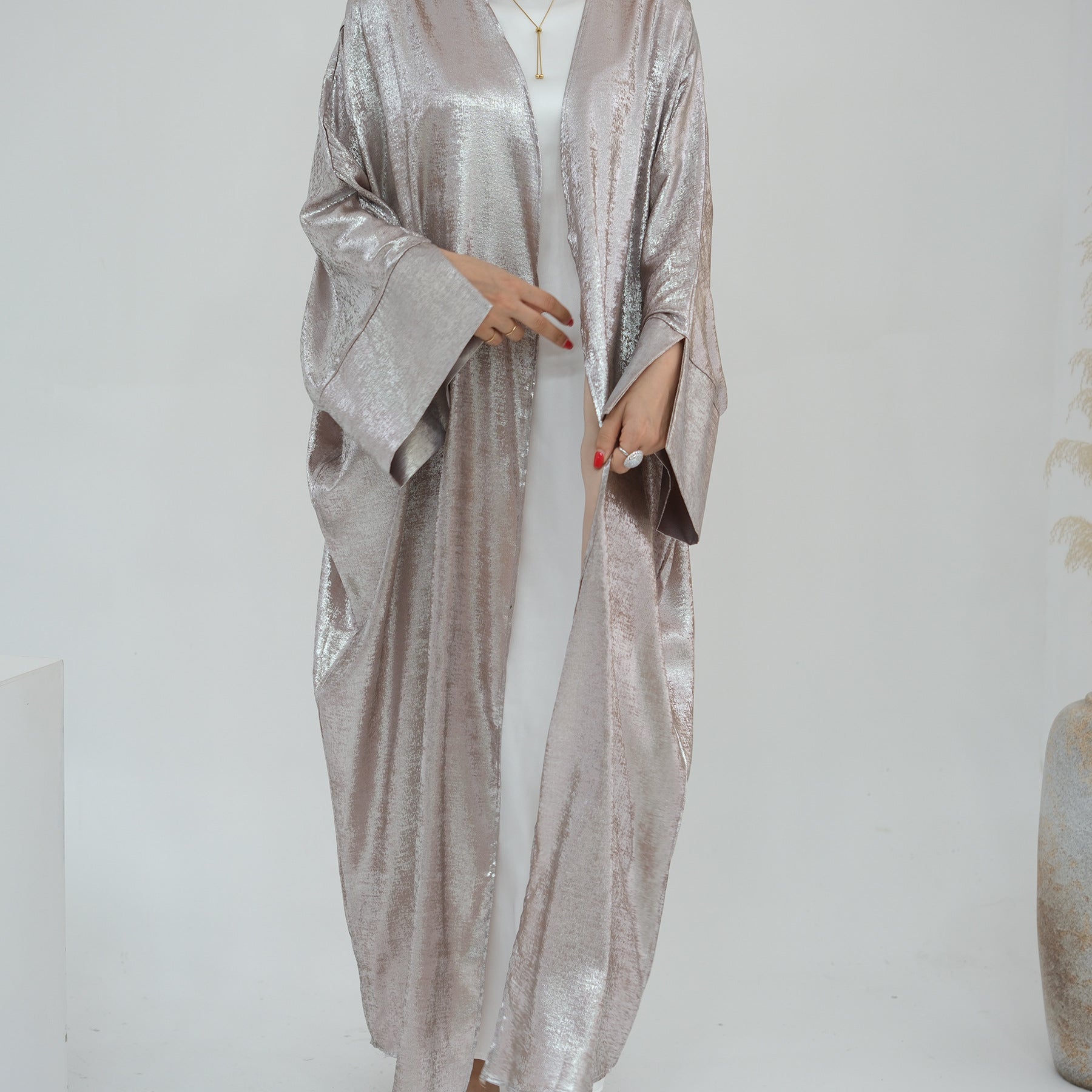 Satinc Robe Abaya