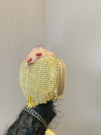 Crystal Tassel  Rhinestones Handbag