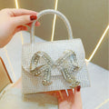 Rhinestone Bowknot Sparkly Handbag