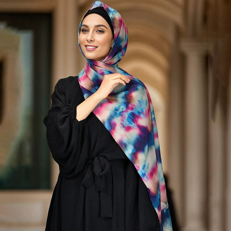 Ethnic Style Printed Hijab
