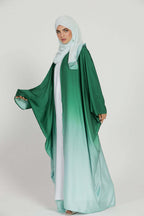 Gradient Batwing Sleeves Abayas