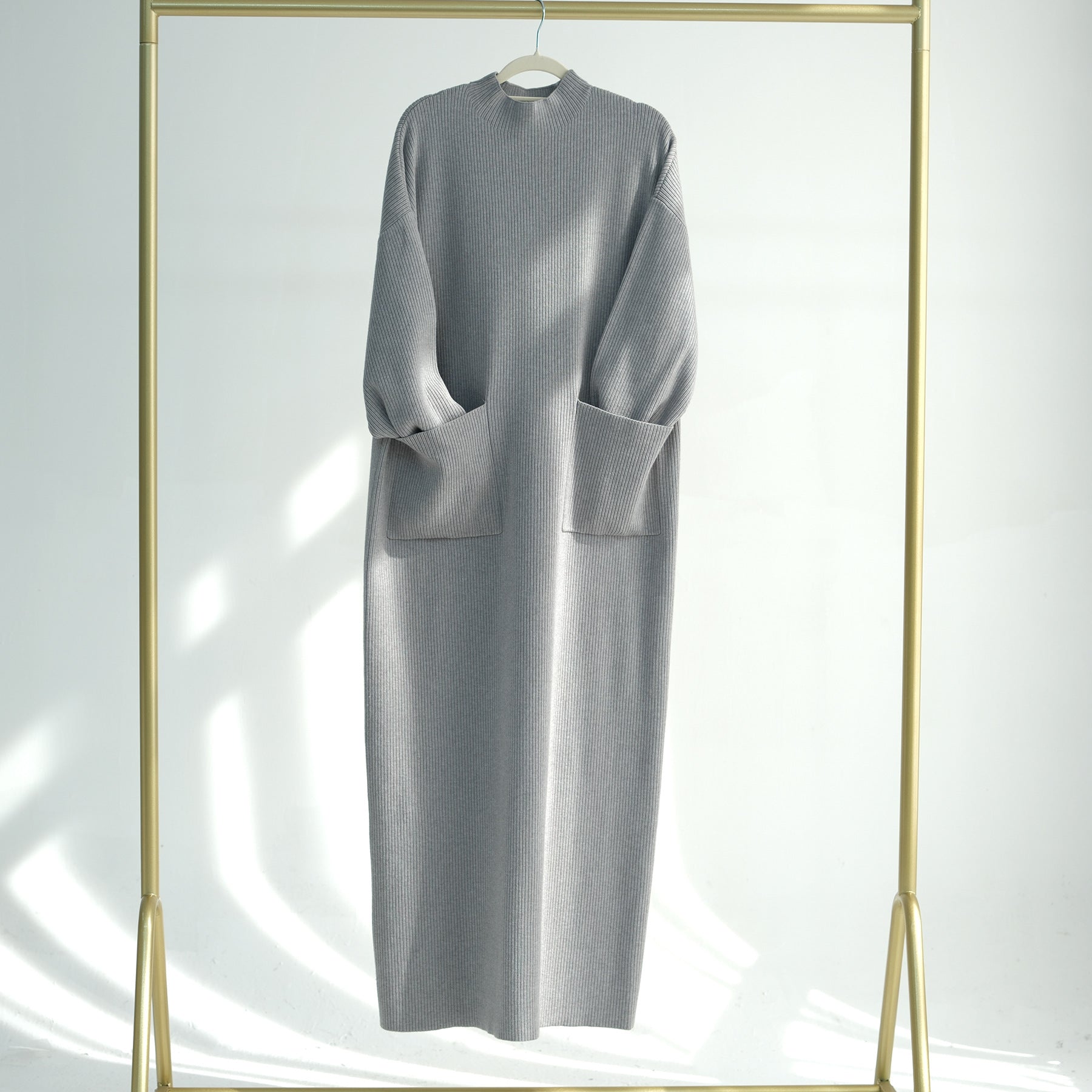 Thick Knitted Loose Sweater Dress