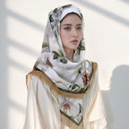 100 Color Wave Printed Hijab 76-100