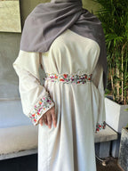 Linen Embroidery Dress