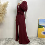 Autumn/Winter Knitted Pocket Abaya