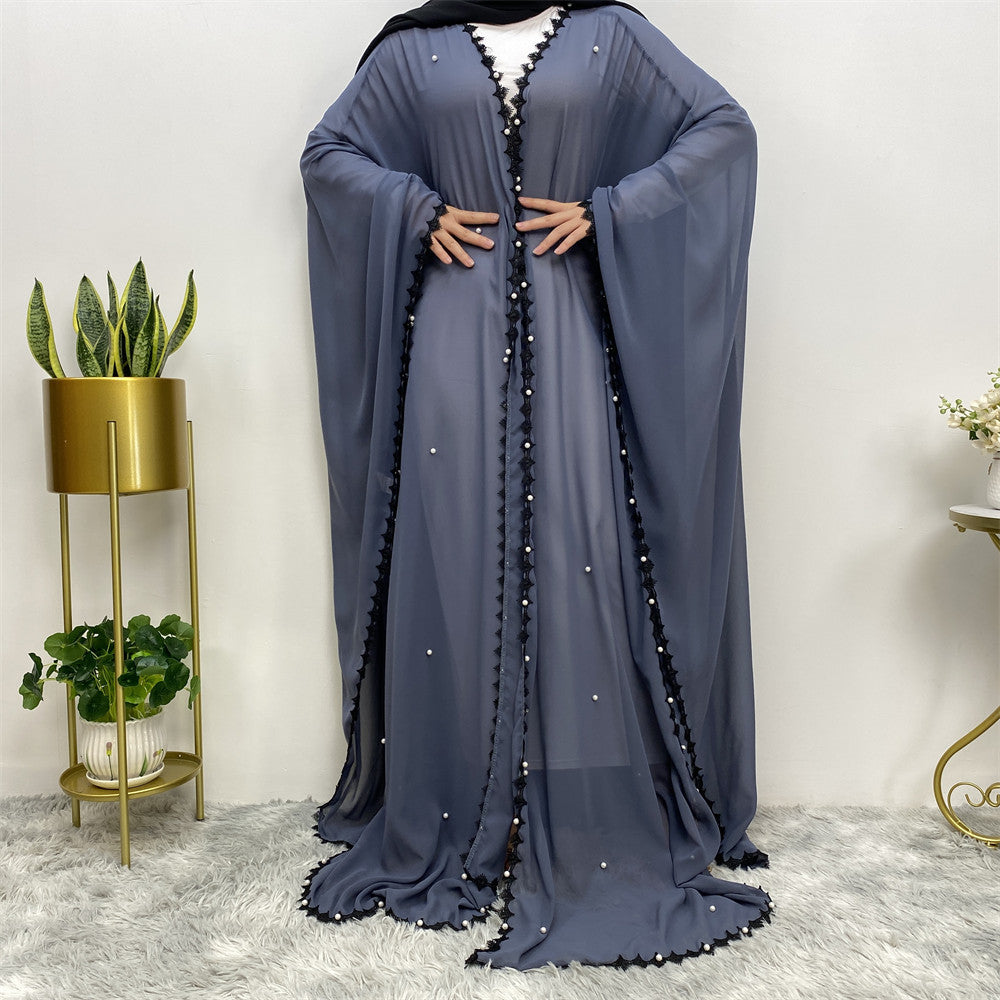 Lace Beaded Abayas