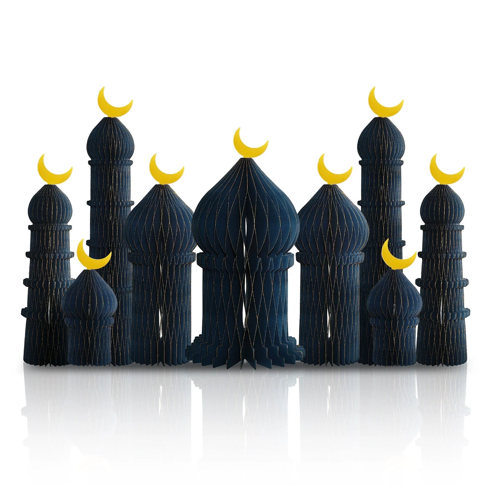 Foldable Honeycomb Palace Ramadan Desktop Ornament