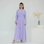 Solid Color Various Styles Abaya Dresses
