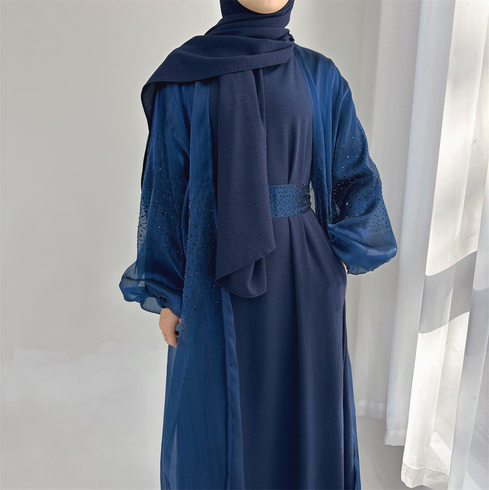 Cardigan Abaya With Hijab