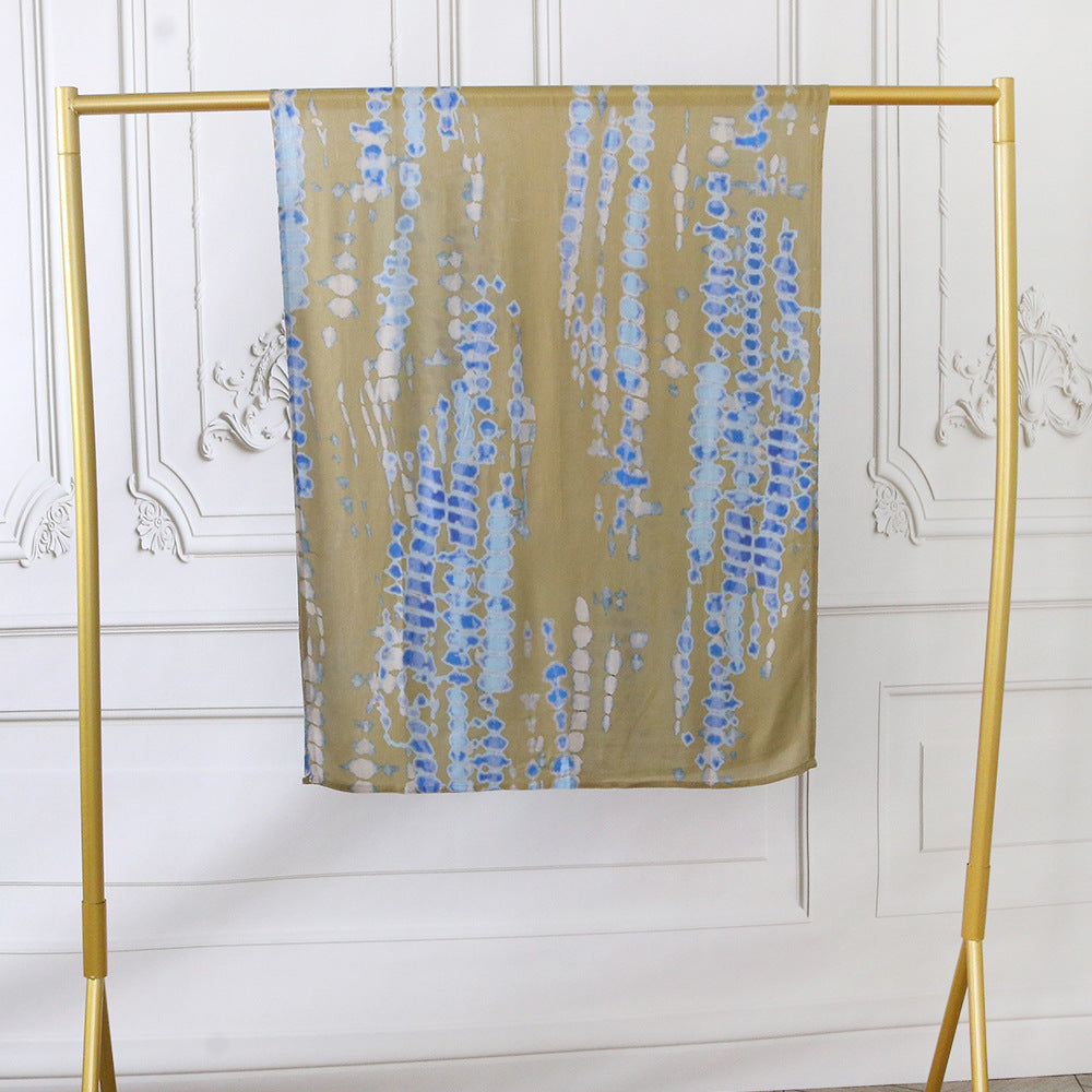 Watercolor Printed Hijab