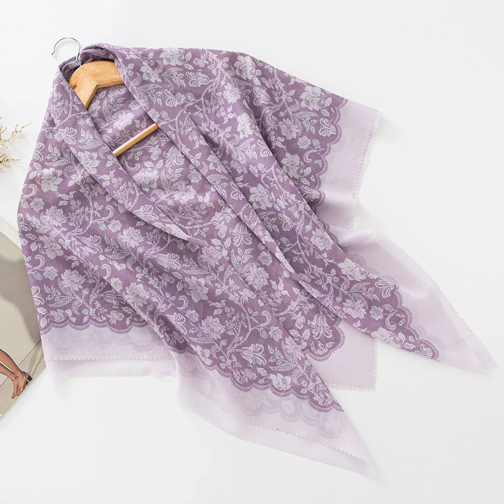 100 Color Wave Printed Hijab 26-50