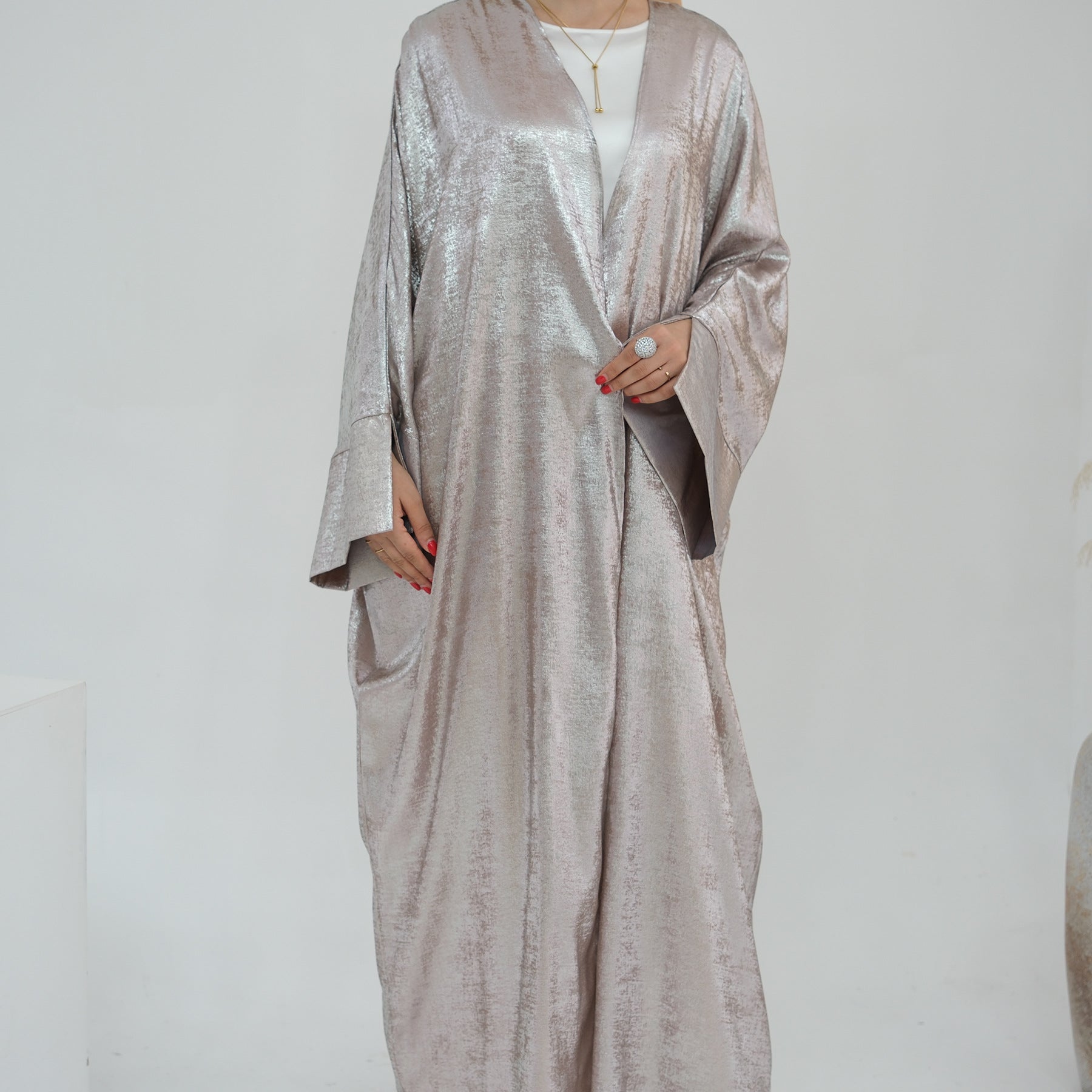 Satinc Robe Abaya
