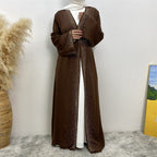 Women Glitter Thick Abayas