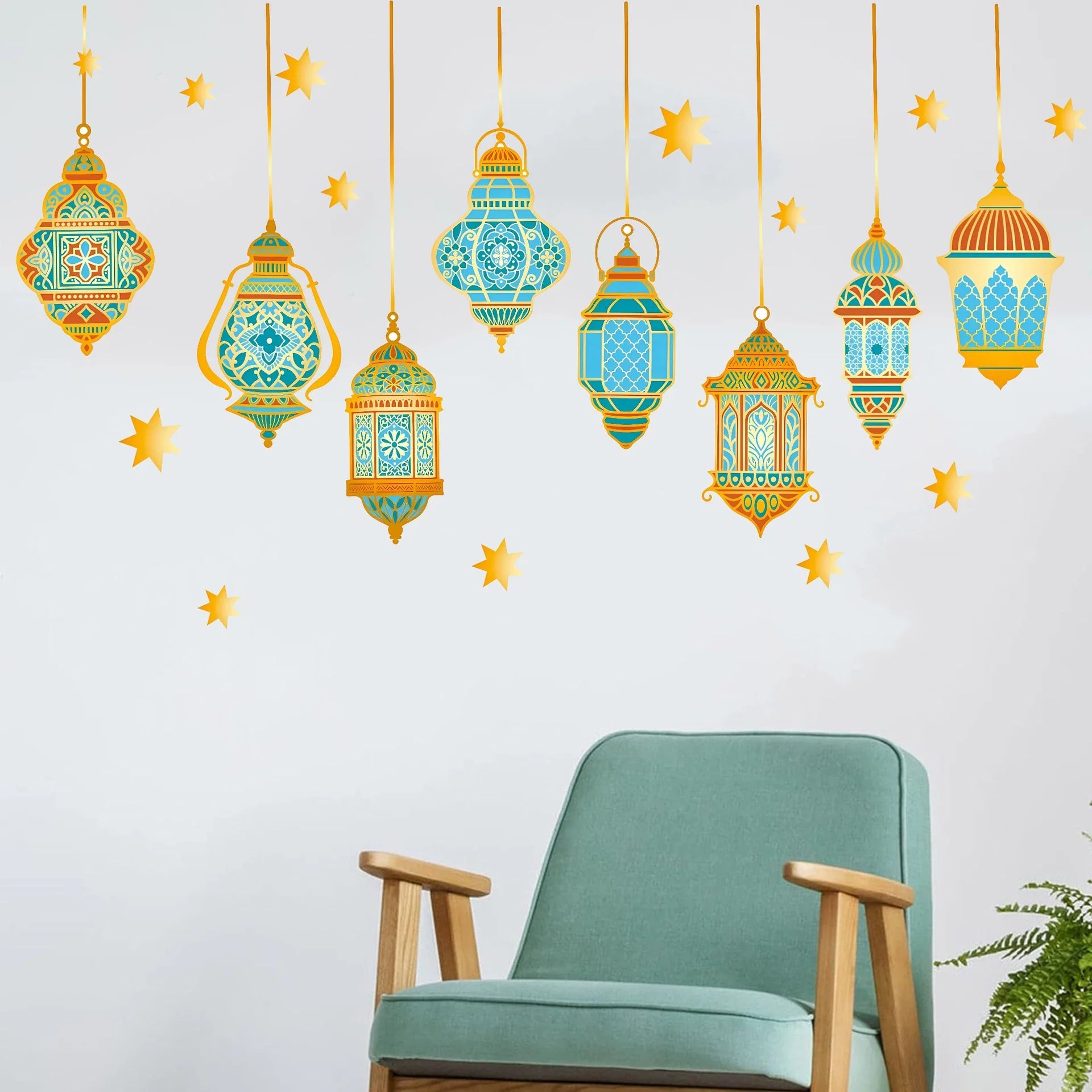 Ramadan Decorative Wall PVC Stickers