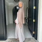 Adjustable Waist Dress Abaya