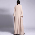 Chiffon Dress Set (Open Abaya+Inner Dress)