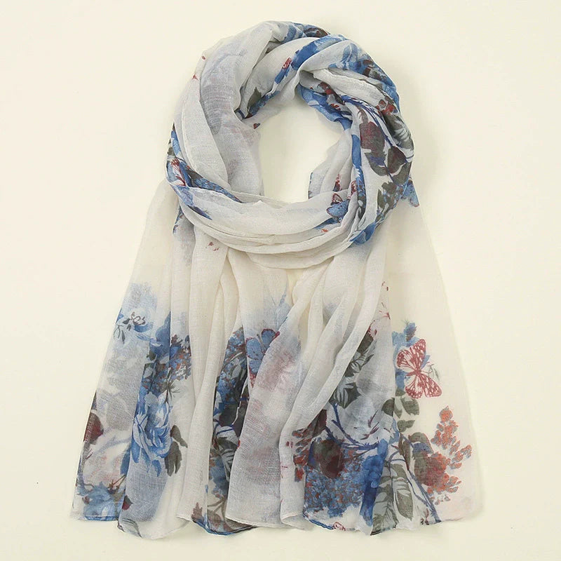 Floral Printed Hijab