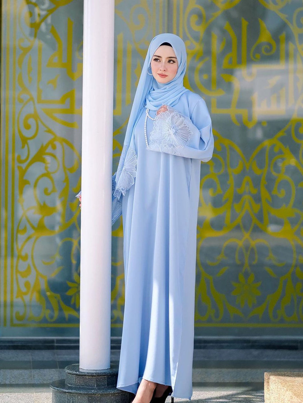 Flora Sleeve Soli Abaya