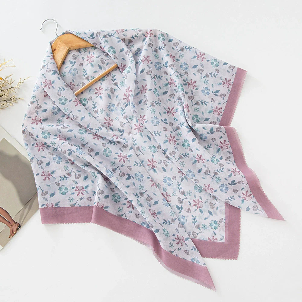 100 Color Wave Printed Hijab 26-50