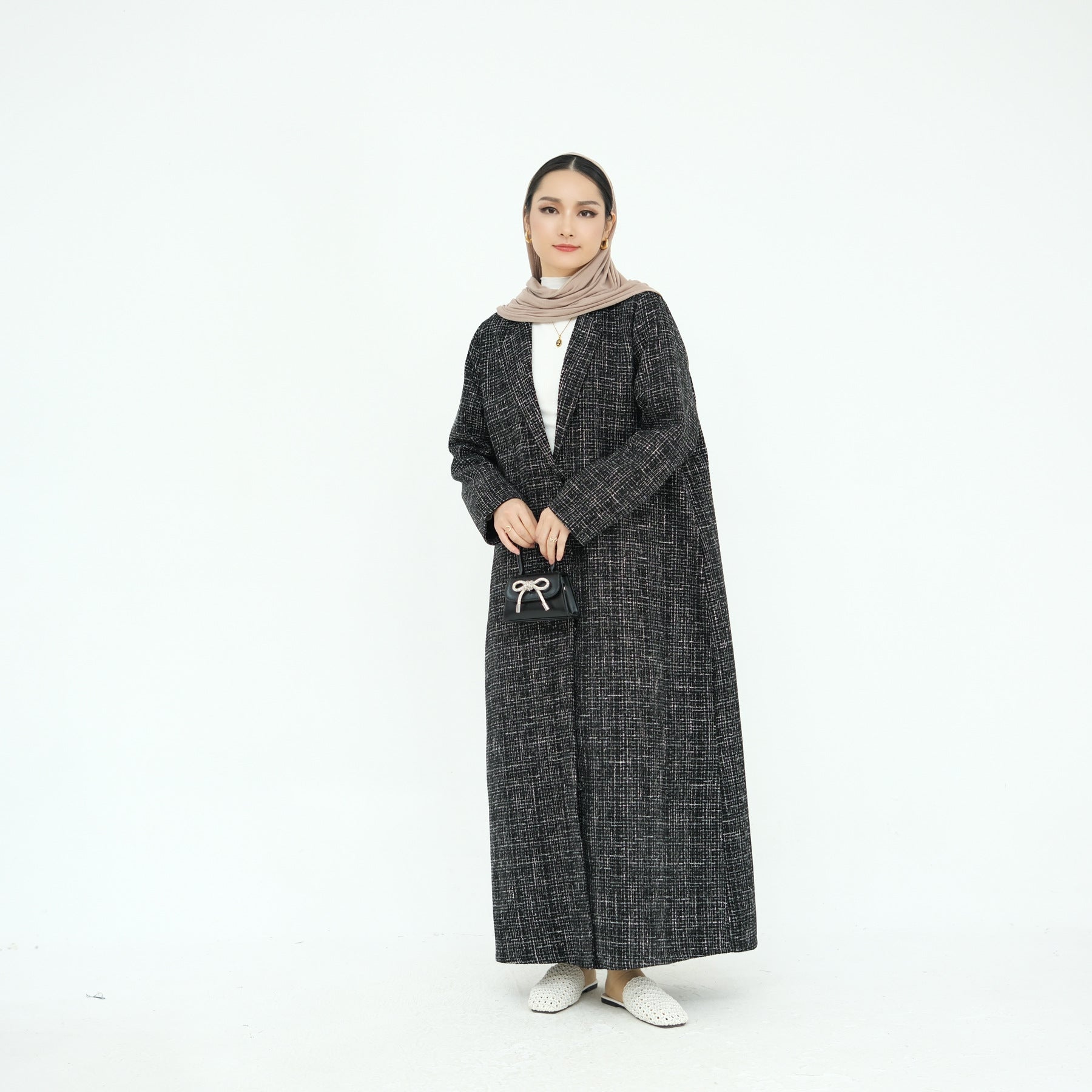 Autumn Winter Thickened Cardigan Abaya