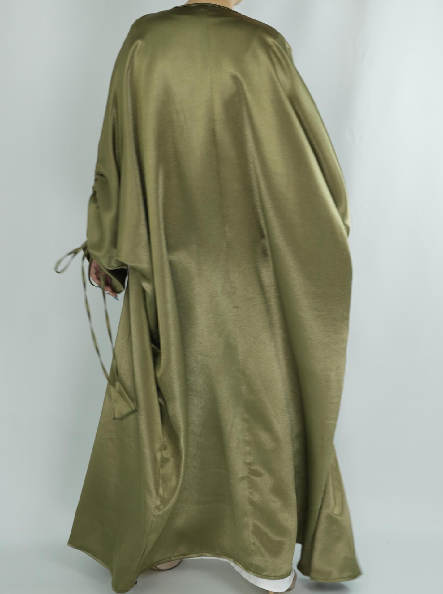 Sky Blue Embroidery Abayas