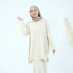 2 Pcs Loose Sweater Skirt