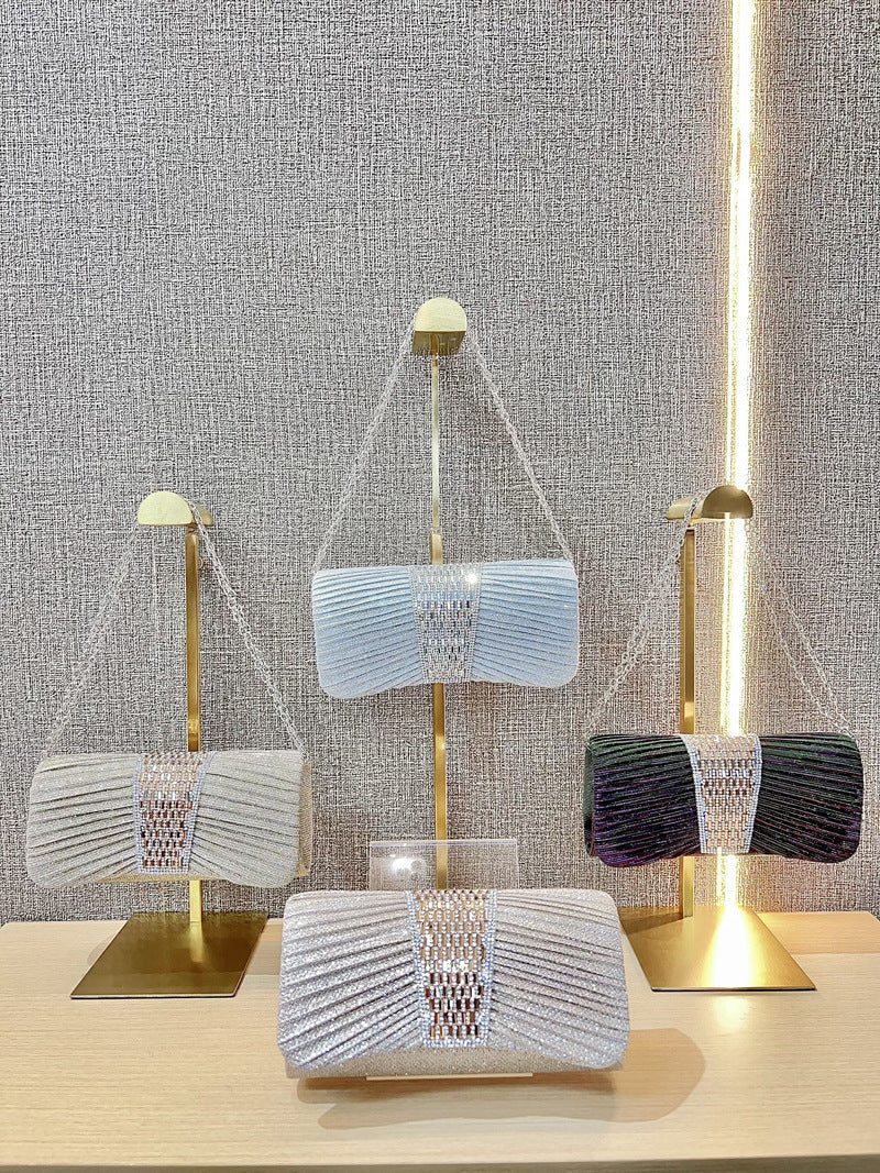 Clutch Diagonal Chain Handbag