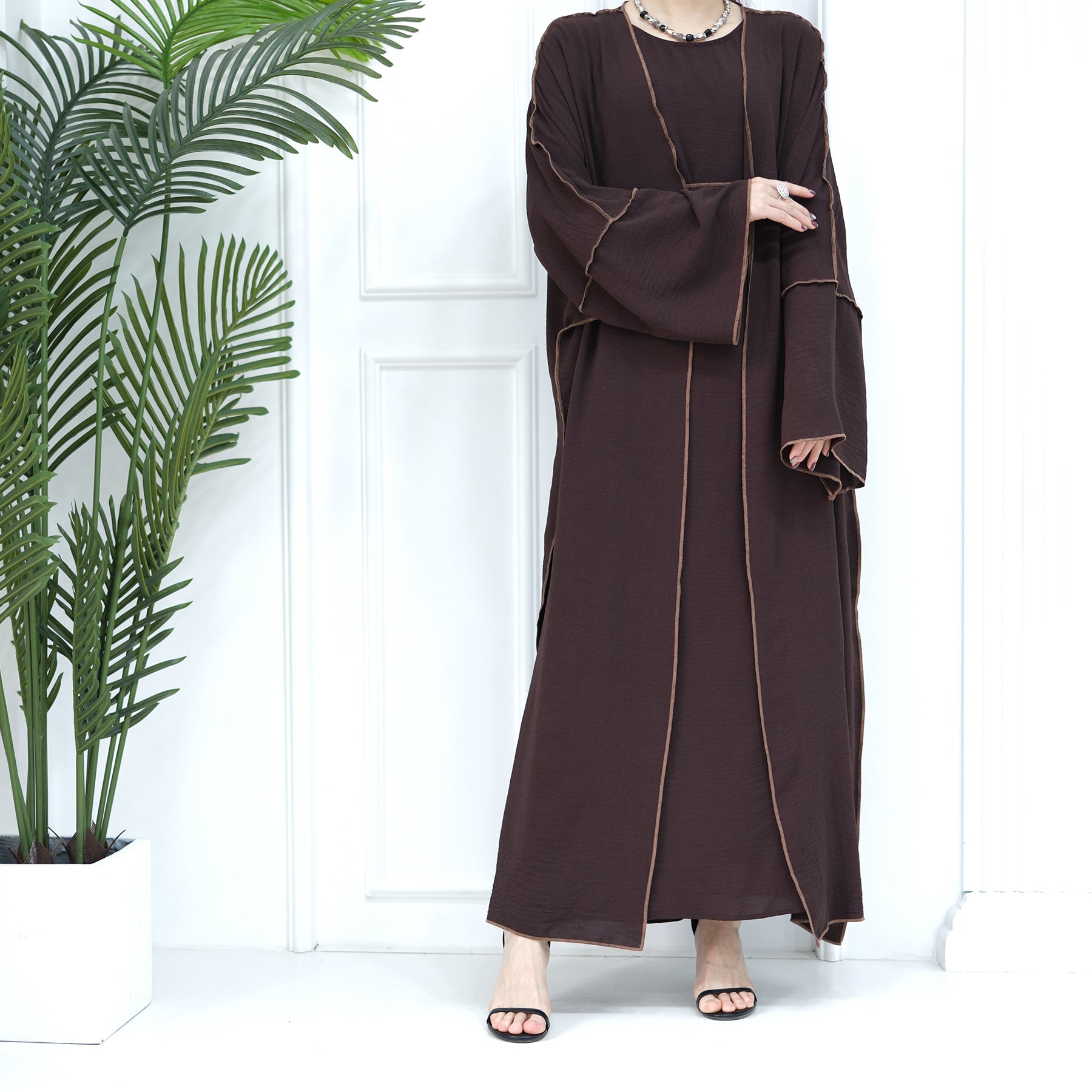 Cropped Cardigan Abayas