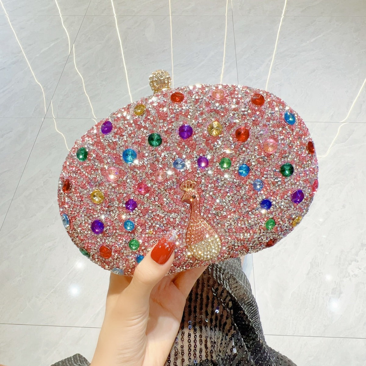 Rhinestone Glitter Sparkly Handbag